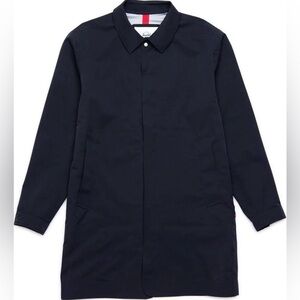 Herschel Supply Company Midnight Dark blue Trench Coat NWOT